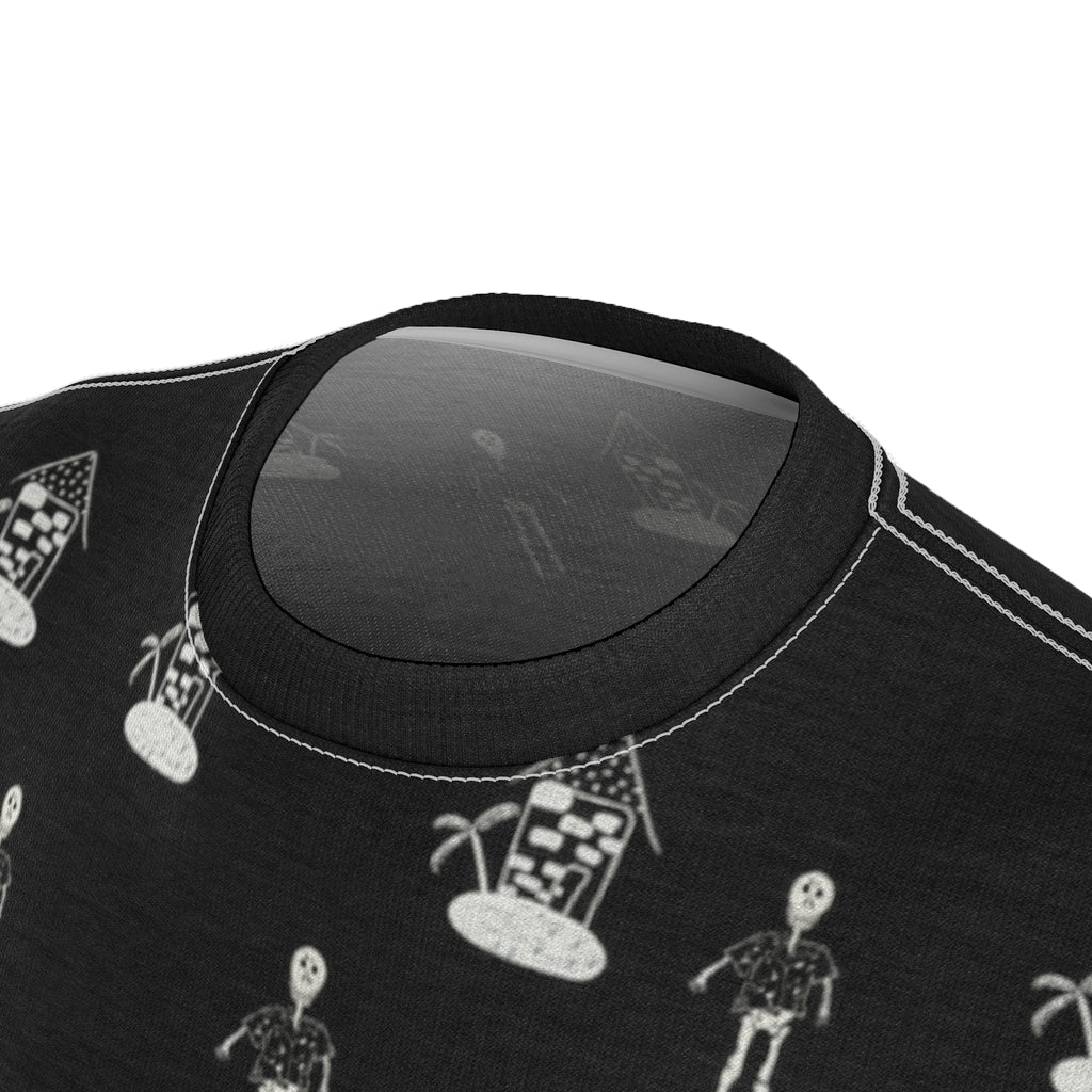 hawaiian skeleton Tee