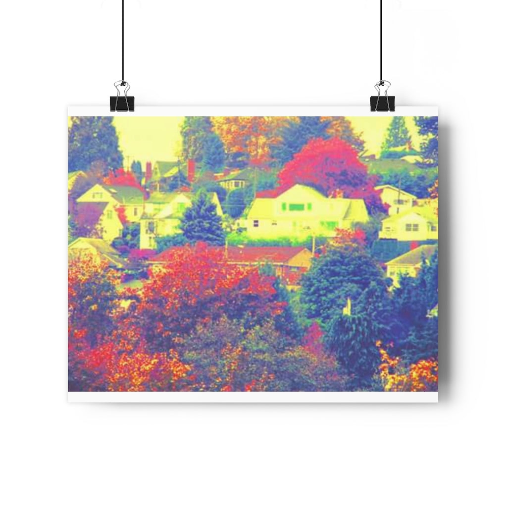 Autumn From The East Window Giclée Art Print