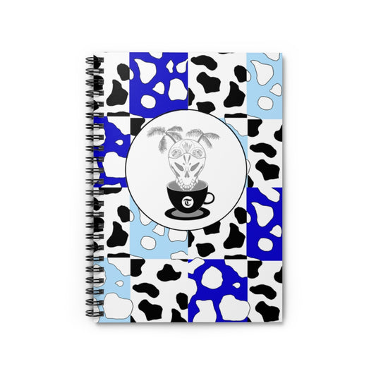 Cowboi Blue Spiral Notebook - Ruled Line