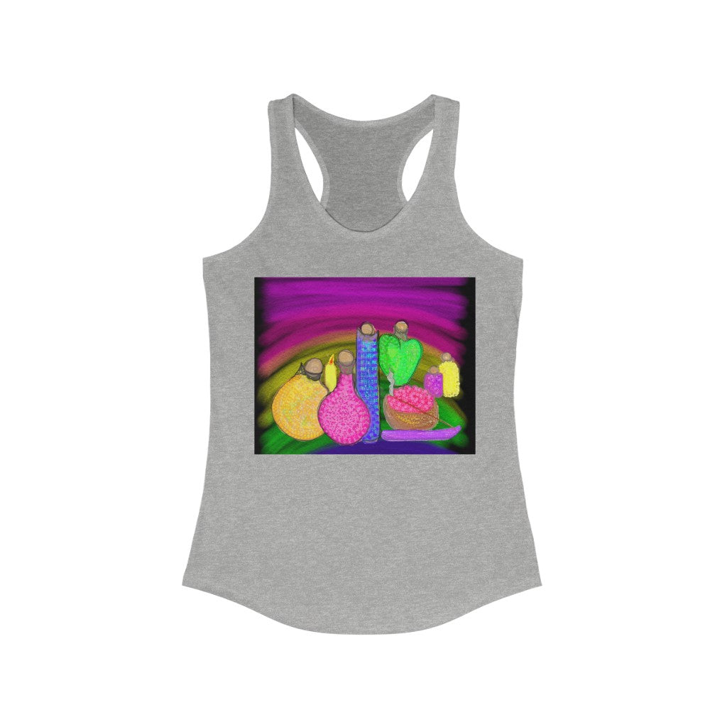 Crayon Potion Bottles Racerback Tank