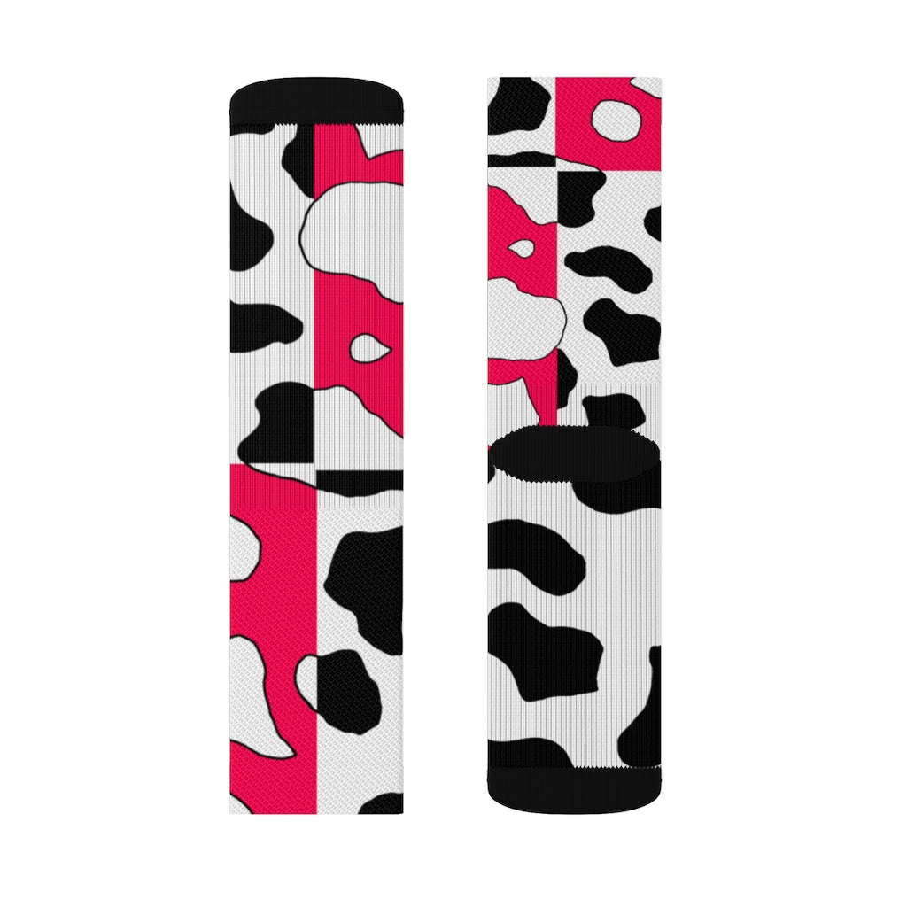 e-boi Pink Cowboi Sublimation Socks