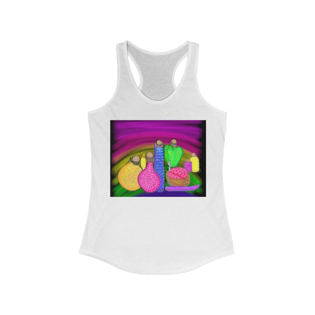 Crayon Potion Bottles Racerback Tank