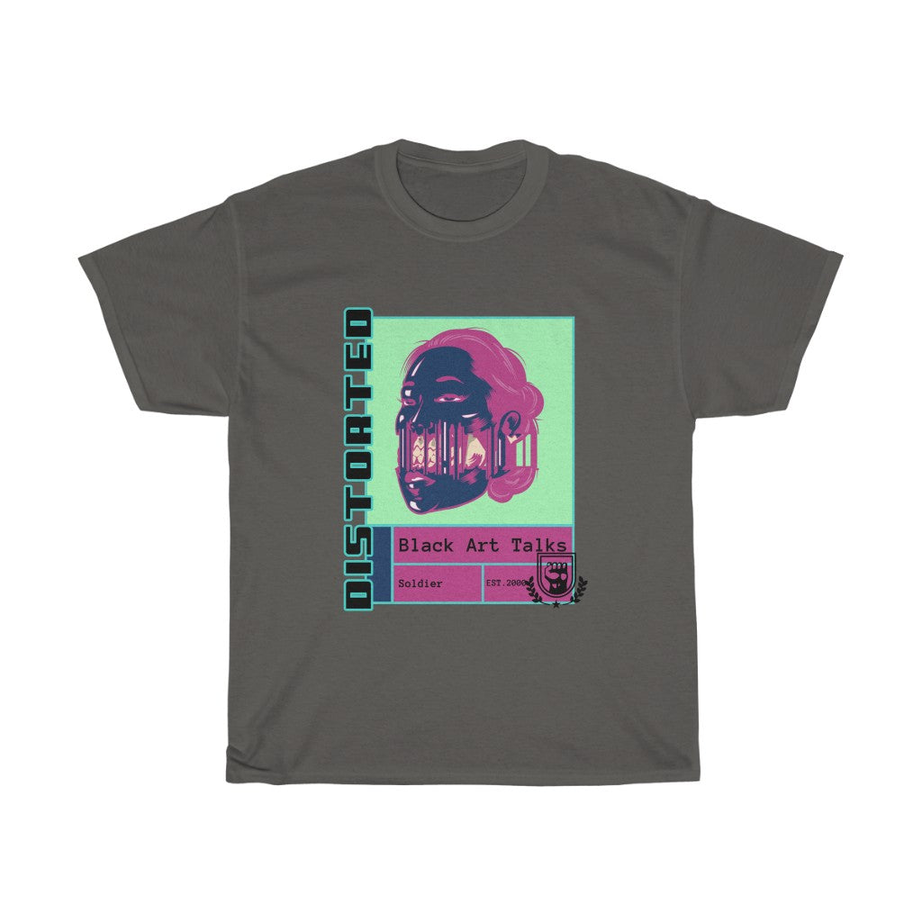 Black Art Talks (Distorted) Cotton Tee