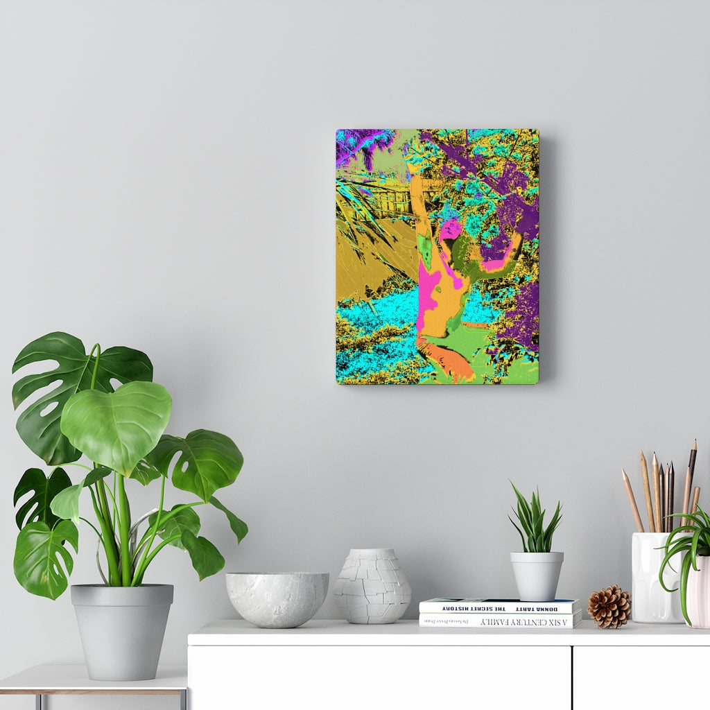 The Palm Fairy Stretched Canvas
