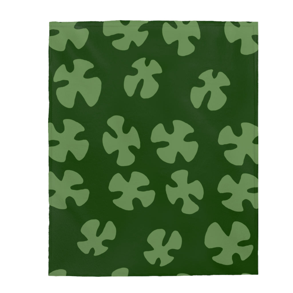 reggies camo Velveteen Plush Blanket