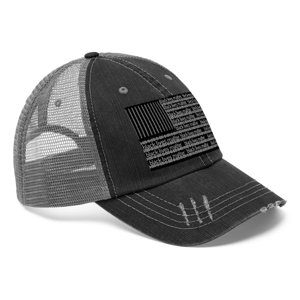 BLM flag Unisex Trucker Hat