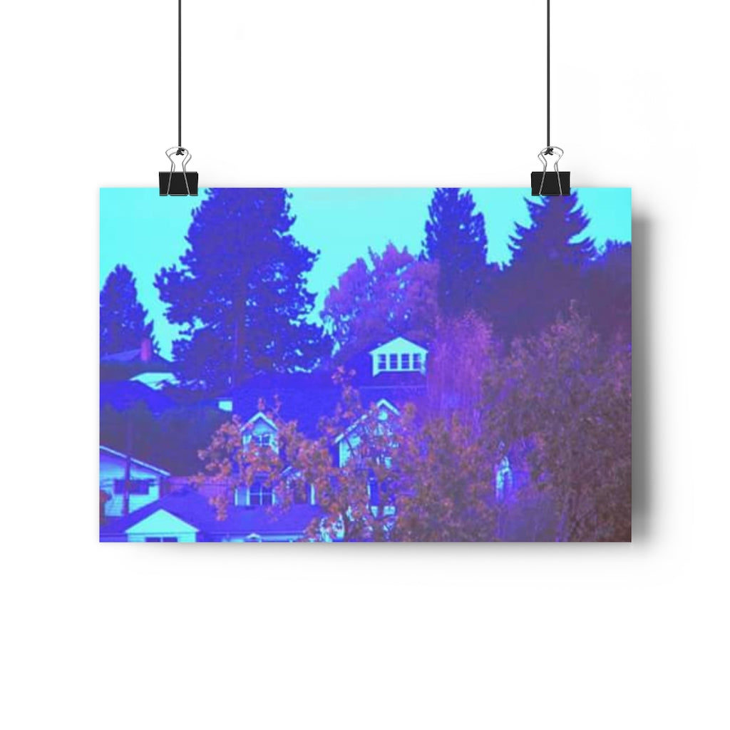 Winter From The East Window Giclée Art Print