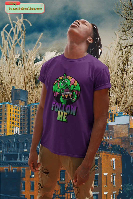 Follow Me Cotton Tee