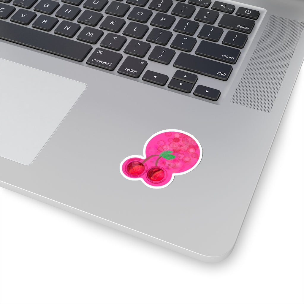Cloud Nine Cherries Kiss-Cut Stickers