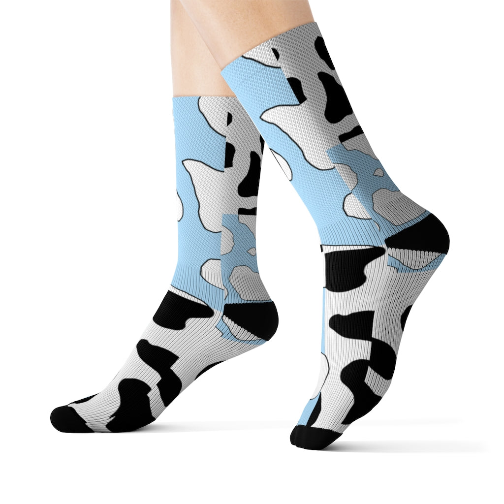 Softboi Blue Cowboi Sublimation Socks