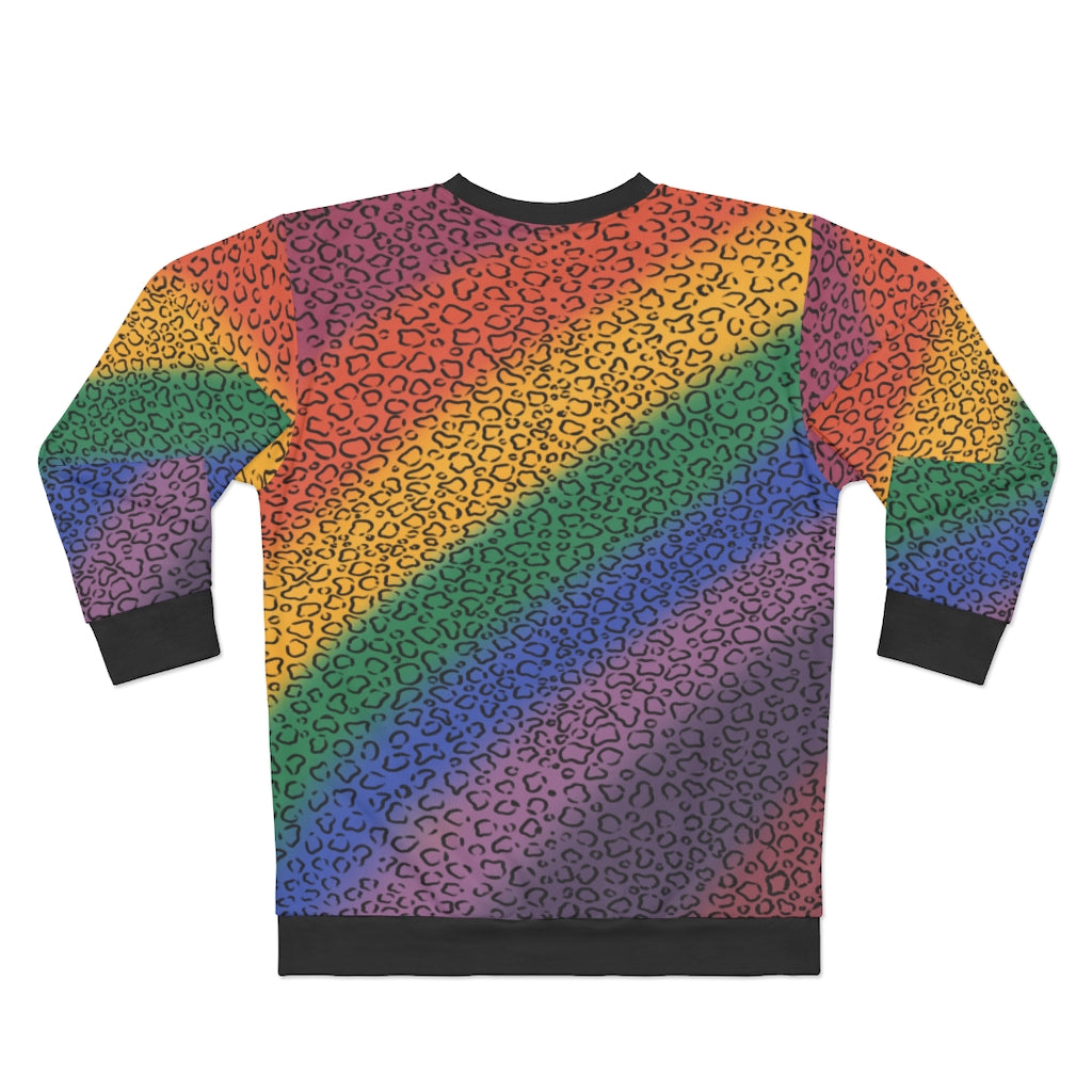 Rainbow Cheetah Sweatshirt