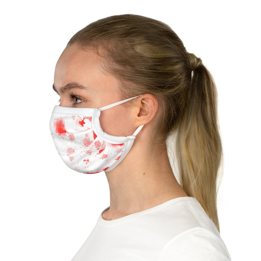 blood spatter Cotton Face Mask (EU)