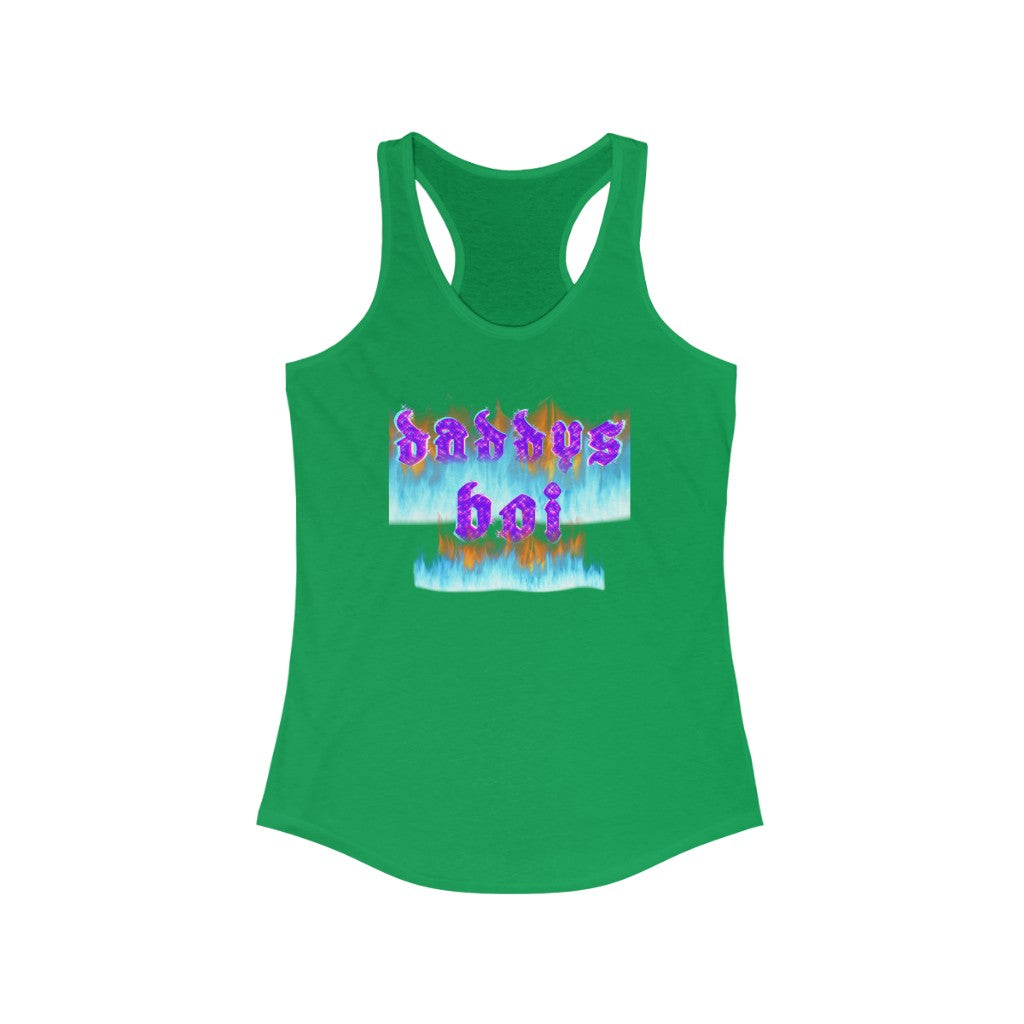 Daddys Boy hot Racerback Tank