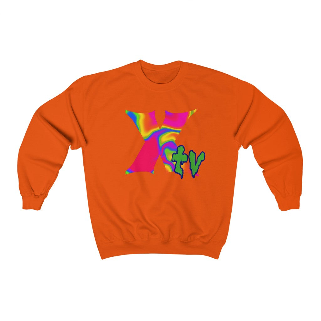 neon Xtv logo Crewneck Sweatshirt