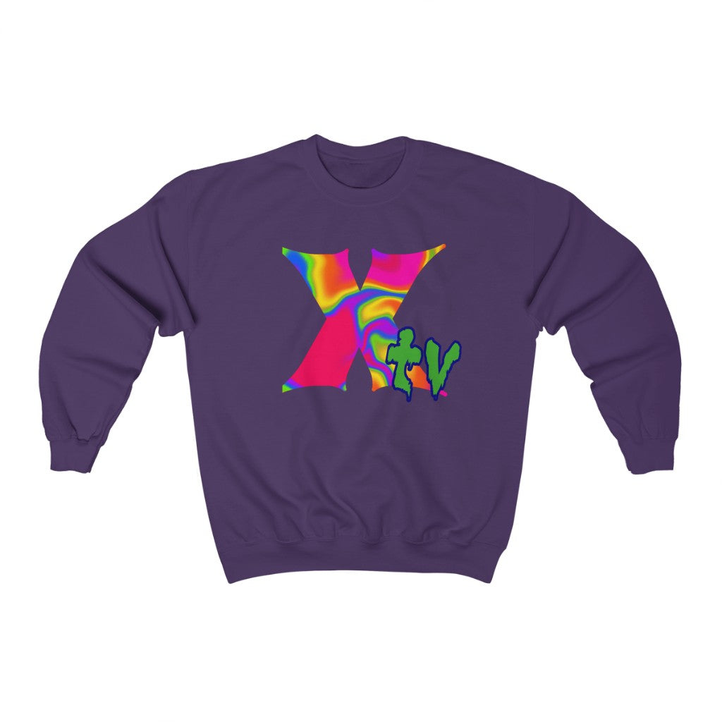 neon Xtv logo Crewneck Sweatshirt