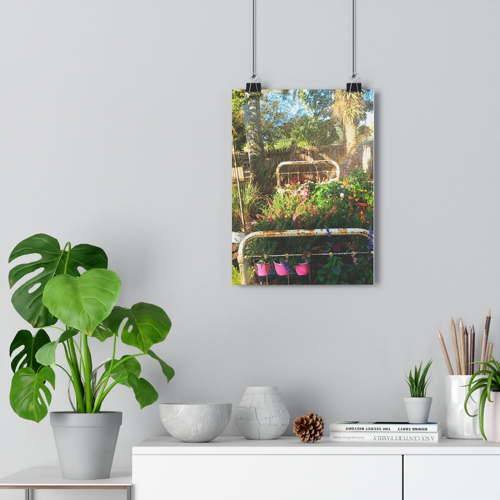 "Rainbow Over Garden Bed" Giclée Art Print