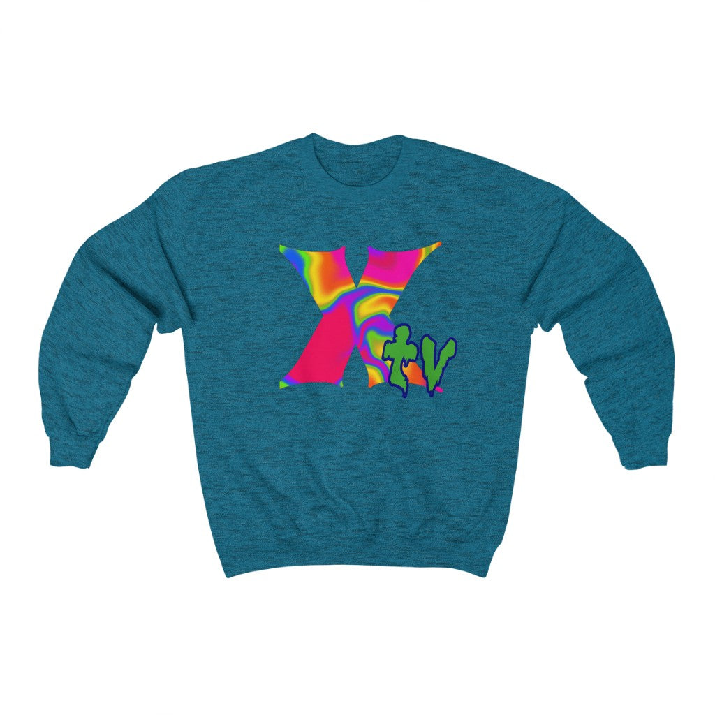 neon Xtv logo Crewneck Sweatshirt