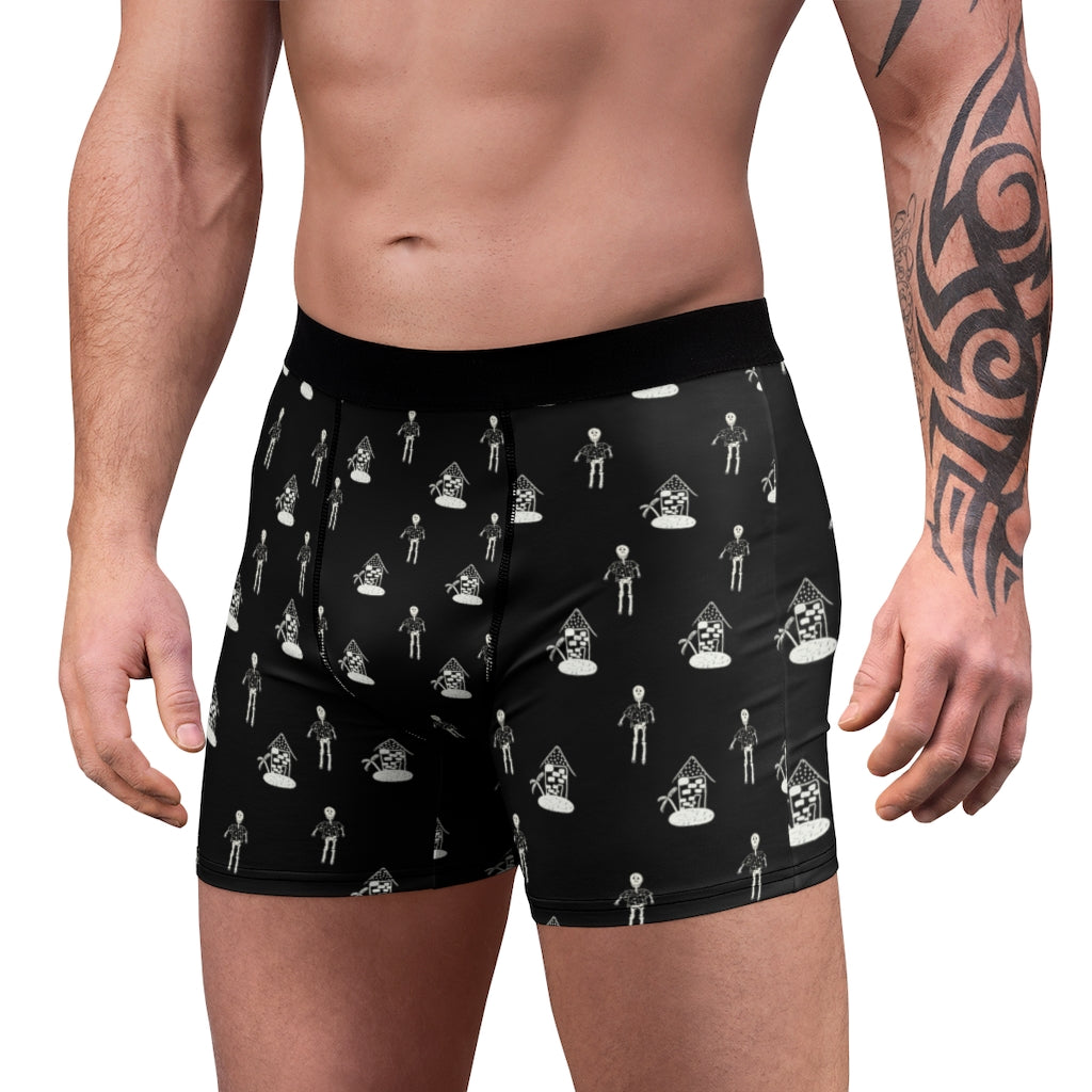 hawaiian skeleton butch Briefs