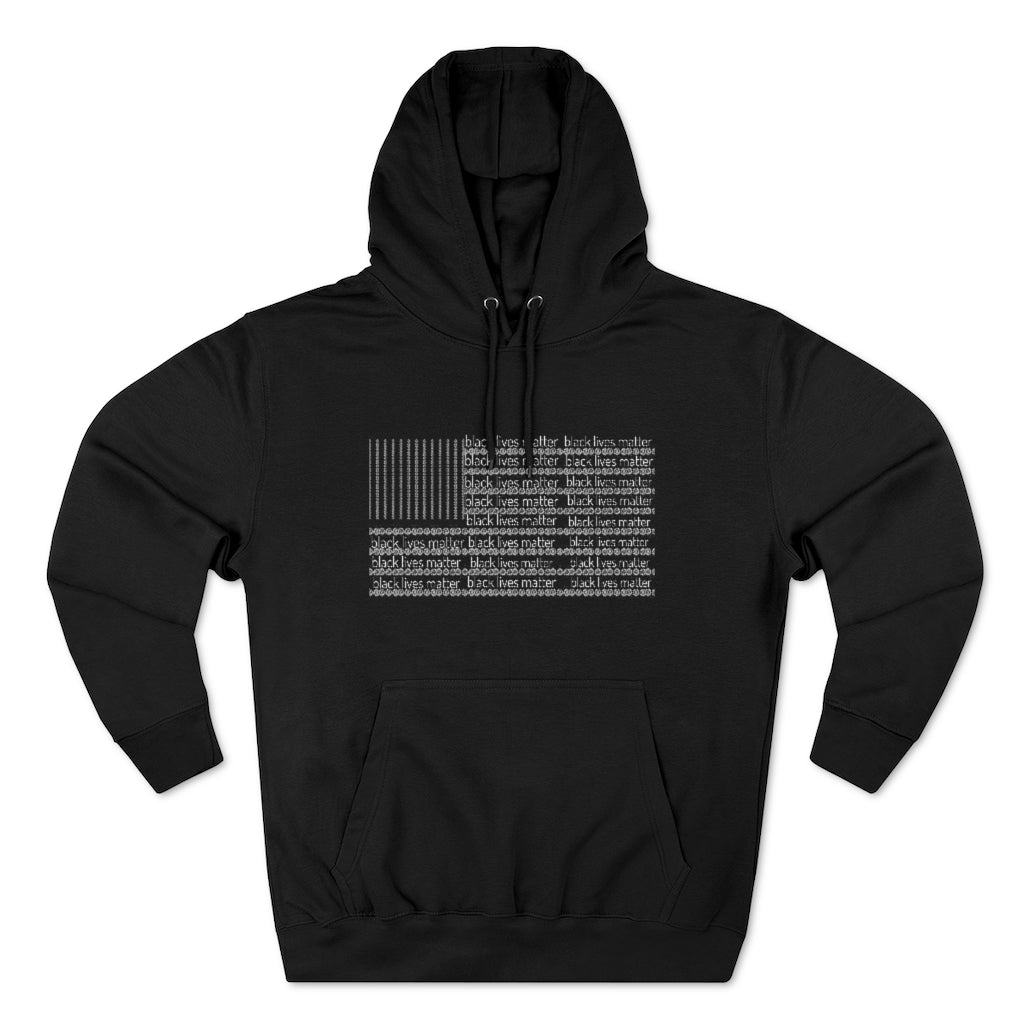 BLM Flag Pullover Hoodie