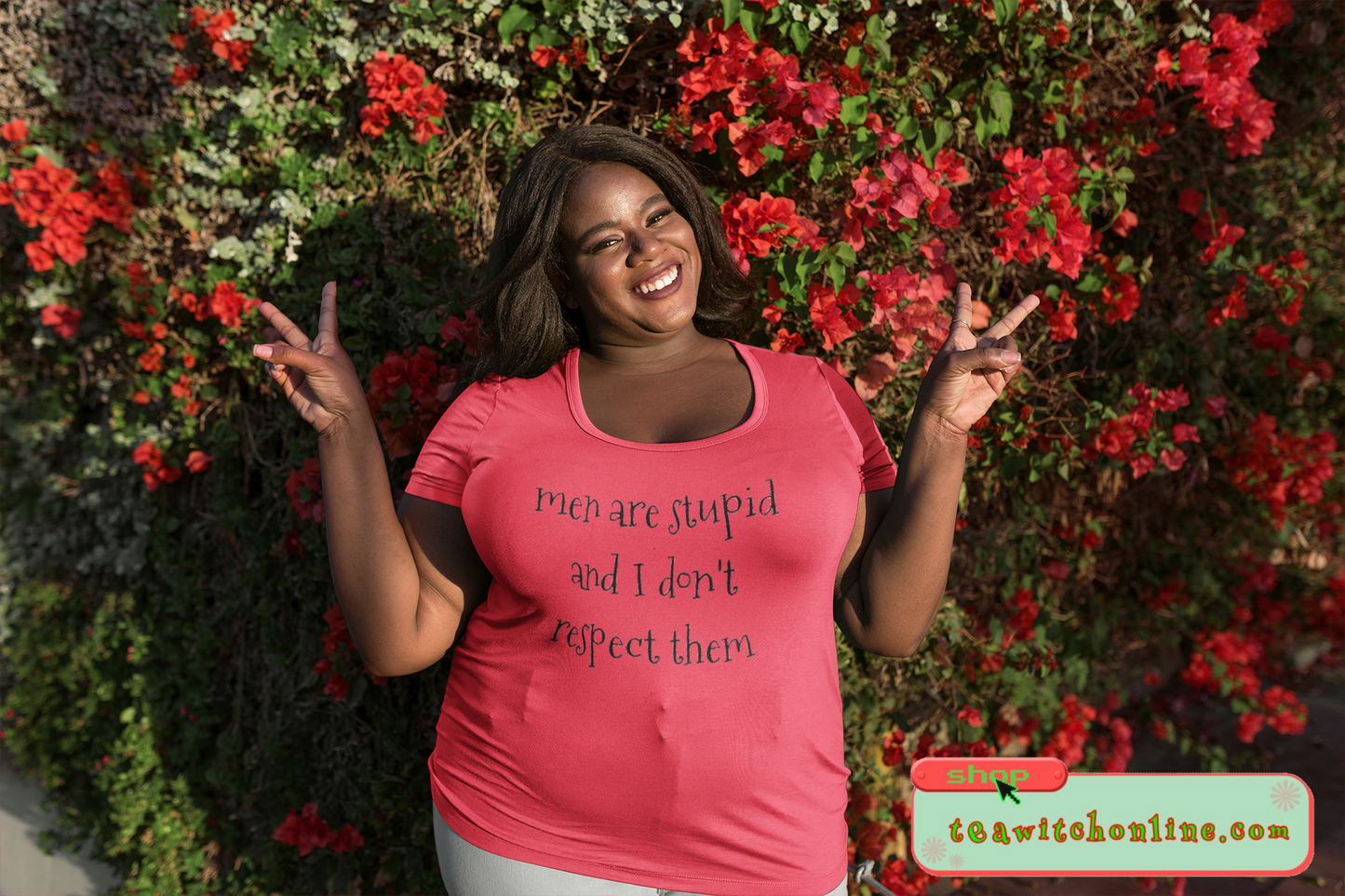 Men Are Stupid And I Don't Respect Them Cotton Tee